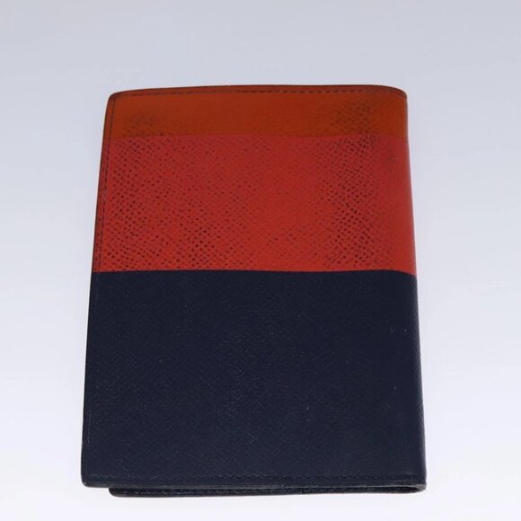 HERMES Day Planner Cover & Key Holder Leather 2Set Orange Brown Auth - Picture 5 of 8